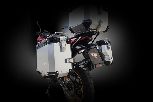 Комплект боковых алюминиевых кофров