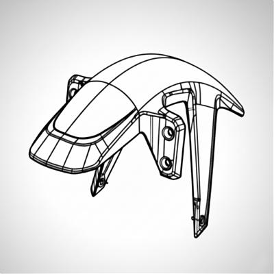 Крыло низкое (зеленое) 